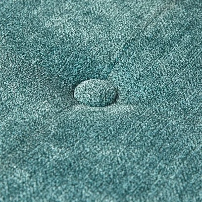 Nettie Mid-Century Modern Upholstered Bench Walnut/Teal - Buylateral 4 Nettie Mid-Century Modern Upholstered Bench Walnut/Teal - Buylateral - Image 2