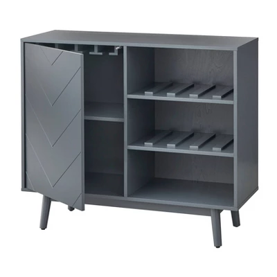 Vivian Mid-Century Modern Wine Buffet - Buylateral 5 Vivian Mid-Century Modern Wine Buffet - Buylateral - Image 3