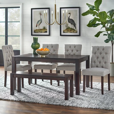 60" Axis Dining Table Espresso - Buylateral 4 60" Axis Dining Table Espresso - Buylateral - Image 2