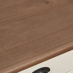 Liza Sofa Table White/Walnut - Buylateral -Buylateral GUEST 06f1c3b9 7e5e 4ebc b426 9d9e225ab74c