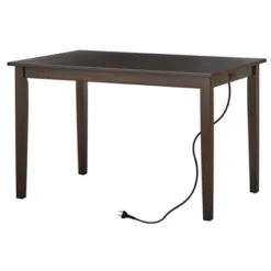 Ruston Rectangular Dining Table With USB Port - Buylateral -Buylateral GUEST 076212f7 92cb 485d 9e4f 08cbdf8048e5