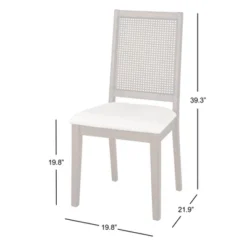 Set Of 2 Westbury Cane Style Back Dining Chairs Walnut/Cream - Buylateral 11 Set Of 2 Westbury Cane Style Back Dining Chairs Walnut/Cream - Buylateral -Buylateral GUEST 1235456c 3a74 4299 a790 1d7586727596