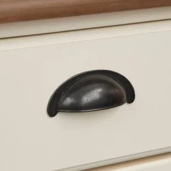 Liza Sofa Table White/Walnut - Buylateral -Buylateral GUEST 151a36ec 5bc8 44f4 9f0e be30d751dd55