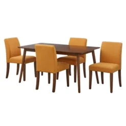 5pc Estelle Rectangular Dining Set - Buylateral -Buylateral GUEST 18458899 46d1 45d2 beba 34307ef21521