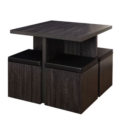 5pc Howard Dining Set With Storage Ottoman - Buylateral 4 5pc Howard Dining Set With Storage Ottoman - Buylateral - Image 2