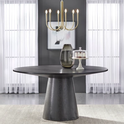 Buylateral North Bay Modern Round Pedestal Dining Table 3 Buylateral North Bay Modern Round Pedestal Dining Table