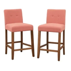 24" Set Of 2 Crawford Counter Height Barstools - Buylateral -Buylateral GUEST 1a87dadb 2db7 45c0 bab9 0d1fa8ab4913