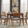 5pc Charlie Dining Set Walnut - Buylateral -Buylateral GUEST 1ad9ba53 e21d 4a4b 9c38 77e091f24be7