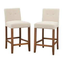 24" Set Of 2 Crawford Counter Height Barstools - Buylateral -Buylateral GUEST 20a14bf2 cfac 4545 830e 69c1f75b45f2