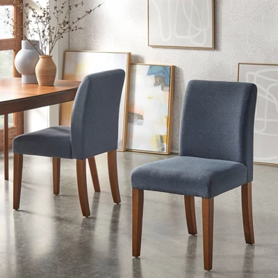 Set Of 2 Estelle Armless Dining Chairs - Buylateral 3 Set Of 2 Estelle Armless Dining Chairs - Buylateral