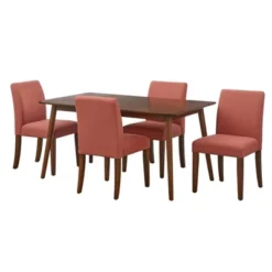 5pc Estelle Rectangular Dining Set - Buylateral -Buylateral GUEST 2817ebf6 4654 48e1 87d1 e55f4d9e8c41