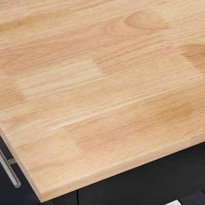 Rubin Kitchen 2-Tier Cart - Buylateral 4 Rubin Kitchen 2-Tier Cart - Buylateral - Image 2