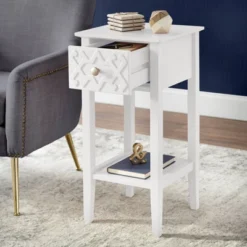 Raya End Table White - Buylateral -Buylateral GUEST 3b2ab281 fd05 41af bc60 3f395c4a7e81