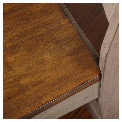 24.6" Simon Counter Height Barstool (Set Of 2) - Gray - Target Marketing Systems 4 24.6" Simon Counter Height Barstool (Set Of 2) - Gray - Target Marketing Systems - Image 2