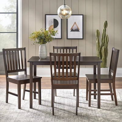 5pc Shaker Dining Set - Buylateral 3 5pc Shaker Dining Set - Buylateral