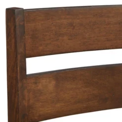 Buylateral Set Of 2 Mandeville Solid Wood Dining Chair Brown: Rubberwood Frame, Farmhouse Style, Armless Design -Buylateral GUEST 47dd074c 6320 4ca2 ac72 262574eb345e