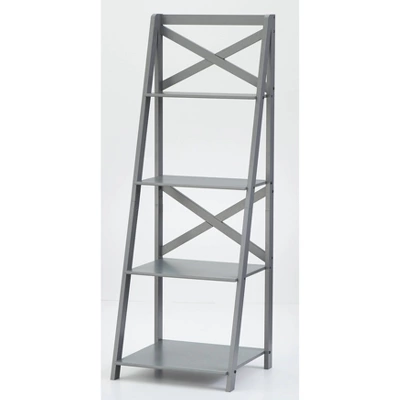 56" 4 Tier Crossback Shelf - Buylateral 8 56" 4 Tier Crossback Shelf - Buylateral - Image 7