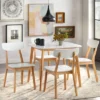 5pc Perla Dining Set White/Natural - Buylateral 2 5pc Perla Dining Set White/Natural - Buylateral -Buylateral GUEST 54c45db4 3067 4048 ba57 2854271ff2bc