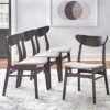 Set Of 4 Parlin Dining Chairs Walnut - Buylateral -Buylateral GUEST 6543fc93 8261 4b26 ba13 f9d554a41445