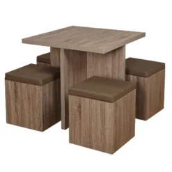 5pc Howard Dining Set With Storage Ottoman - Buylateral 18 5pc Howard Dining Set With Storage Ottoman - Buylateral -Buylateral GUEST 6c5f44ab 6fec 47be 9bca 08c5b56154ae