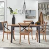 5pc Norwich Dining Set Black/Driftwood - Buylateral -Buylateral GUEST 6df03dc5 e055 438d b700 39b2b56a2976