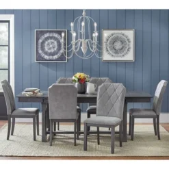 Set Of 2 Riga Chairs Gray - Buylateral -Buylateral GUEST 7097bc80 71a6 4561 9923 48a8a9475a67 1