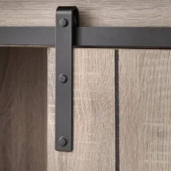 71" Glasbern Tall Farmhouse Barn Door Bookcase Weathered Gray - Buylateral 8 71" Glasbern Tall Farmhouse Barn Door Bookcase Weathered Gray - Buylateral -Buylateral GUEST 74ea3b26 8b0b 4016 beed 68b48e90a1bb