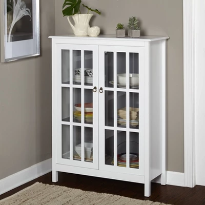 Portland Tall Cabinet White/Gray - Buylateral 3 Portland Tall Cabinet White/Gray - Buylateral