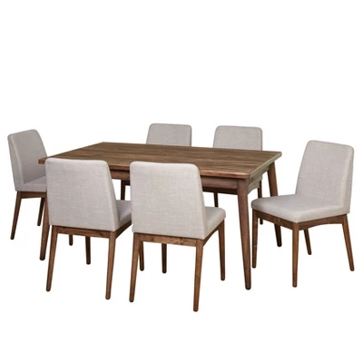 Element Mid-Century Modern Dining Set Walnut - Buylateral 10 Element Mid-Century Modern Dining Set Walnut - Buylateral - Image 8