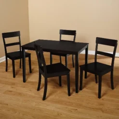 5pc Beverly Dining Set Black - Buylateral 8 5pc Beverly Dining Set Black - Buylateral -Buylateral GUEST 7bb41a7e 999f 4309 99da 6d8110b360d7