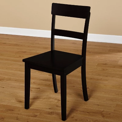 5pc Beverly Dining Set Black - Buylateral 4 5pc Beverly Dining Set Black - Buylateral - Image 2