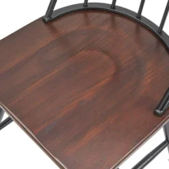 Set Of 2 Milo Windsor Metal With Wood Seat Dining Chairs - Buylateral 11 Set Of 2 Milo Windsor Metal With Wood Seat Dining Chairs - Buylateral -Buylateral GUEST 7e956ac6 1f8e 4b5a b05e cefd0c99611c 1