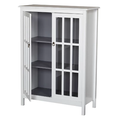 Portland Tall Cabinet White/Gray - Buylateral 5 Portland Tall Cabinet White/Gray - Buylateral - Image 3