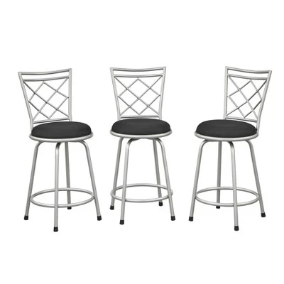 Set Of 3 Avery Adjustable Metal Barstool - Buylateral 8 Set Of 3 Avery Adjustable Metal Barstool - Buylateral - Image 6