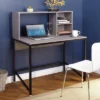Ora Desk With Hutch - Black/Gray - Buylateral 2 Ora Desk With Hutch - Black/Gray - Buylateral -Buylateral GUEST 8a5c0b13 8e9d 40eb 80ff b2f4354f8e9f