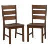Buylateral Set Of 2 Mandeville Solid Wood Dining Chair Brown: Rubberwood Frame, Farmhouse Style, Armless Design 2 Buylateral Set Of 2 Mandeville Solid Wood Dining Chair Brown: Rubberwood Frame, Farmhouse Style, Armless Design -Buylateral GUEST 8e81ab0d 5994 43ce bc3d cc6ebb08218e