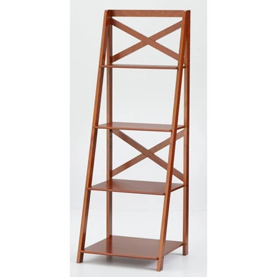 56" 4 Tier Crossback Shelf - Buylateral 9 56" 4 Tier Crossback Shelf - Buylateral - Image 8