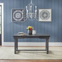 Riga Expandable Dining Set Gray - Buylateral -Buylateral GUEST 926dc9f9 284f 4903 abad 8ad5c54f3924