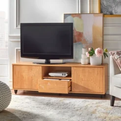 Messina TV Stand For TVs Up To 68" Light Brown - Buylateral 10 Messina TV Stand For TVs Up To 68" Light Brown - Buylateral -Buylateral GUEST 93f3a5d5 dfb9 4a2b a0c5 02a3f9b544b4