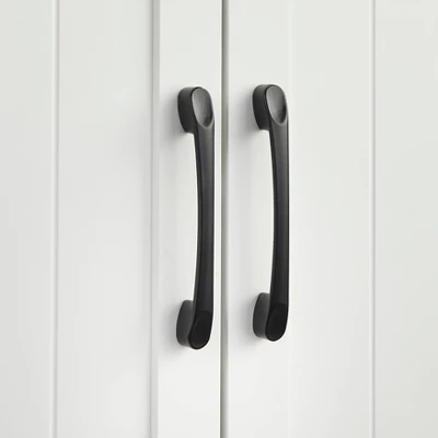 Dalton 2 Door Buffet Cabinet White/Charcoal Gray - Buylateral 9 Dalton 2 Door Buffet Cabinet White/Charcoal Gray - Buylateral - Image 7