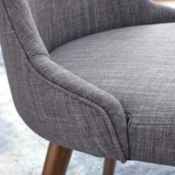 Set Of 2 Saville Dining Chairs Gray - Buylateral