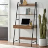 Denton Ladder Desk Walnut/Black - Buylateral 1 Denton Ladder Desk Walnut/Black - Buylateral -Buylateral GUEST aeb7134a 84b9 4fbb ada4 922c6f3e8ba0