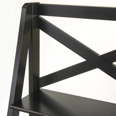 56" 4 Tier Crossback Shelf - Buylateral 3 56" 4 Tier Crossback Shelf - Buylateral - Image 2