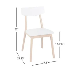 5pc Perla Dining Set White/Natural - Buylateral 13 5pc Perla Dining Set White/Natural - Buylateral -Buylateral GUEST bddb6d4a bded 4fe8 b75b 309ce99a75f7