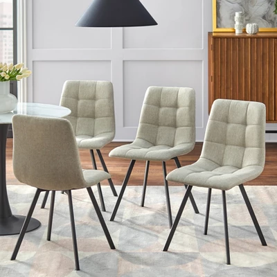 Set Of 4 Rho Dining Chairs - Buylateral 3 Set Of 4 Rho Dining Chairs - Buylateral