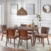 7Pc Bernard Mid-Century Dining Set Walnut - Buylateral -Buylateral GUEST c8ee9d1f e36b 4cb1 a5bb 498d78bbdad8