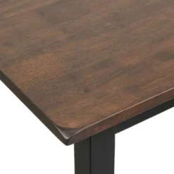 4pc Galena Counter Height Dining Set Walnut/Black - Buylateral -Buylateral GUEST d2a88738 f03e 41d6 82bb 9fba01378310