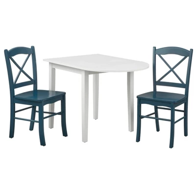 3pc Tiffany Extendable Dining Table Set - Buylateral 12 3pc Tiffany Extendable Dining Table Set - Buylateral - Image 10