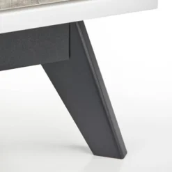 Crislana 4 Drawer Chest White/Weathered Gray - Buylateral -Buylateral GUEST d89d2ecd dfc7 4cac 929b 7ce65fd18676