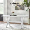 6pc Sumner Dining Set With Bench White - Buylateral -Buylateral GUEST e137c7d6 f71f 4a80 a0e8 b48b2673329f